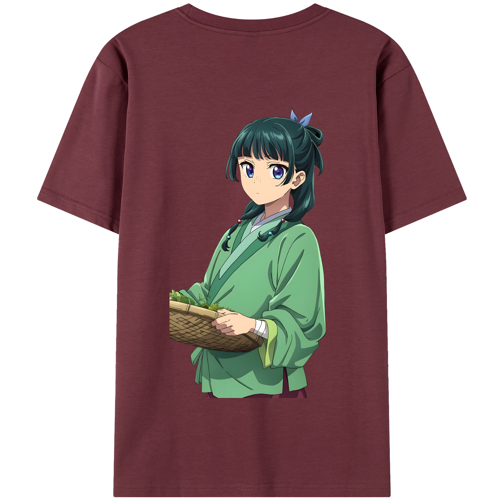 （画像用） 薬屋のひとりごと The Apothecary Diaries 綿100％半袖Tシャツ（背面プリント）